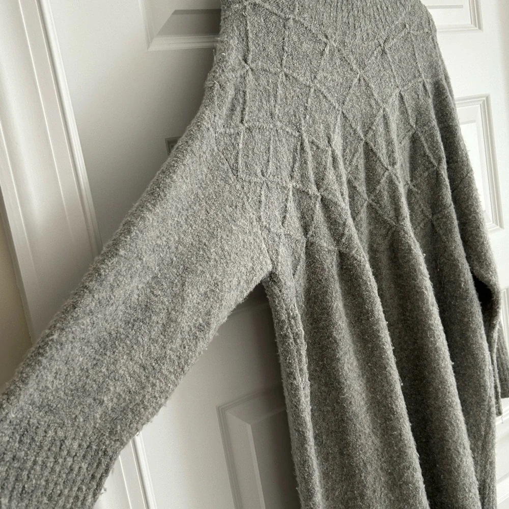 Free People Jaci Sweater Dress Gray Size L